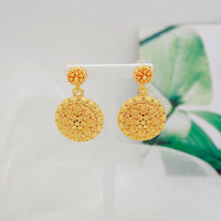 Dubai Gold Color Jewelry Set Wedding African Indian Ethiopian  Bridal Sets Nigerian Necklace Bracelet Earring Ring Jewellery
