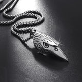 Domineering Eagle Animal Necklace Men's Punk Personality Trendy Casual Party Jewelry