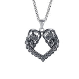 Men's Punk Flying Eagle Animal Pendant Necklace Biker Riding Rock Party Jewelry Accessories