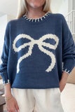 Warm Knitted Sweater Mujer for Women, Perfect for Christmas