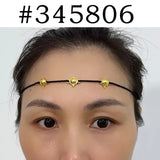 Ethiopian Head Chain for Women Girls Eritrean African Ethnic Bridal Wedding Party Gift Forehead Jewelry Festival Ashenda #336606