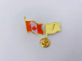 10/20/50/100pcs Canada Flag lapel Pins   Canadian national brooches pin  Decoration for Clothes and Bags