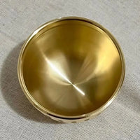 Durable Pure Brass Cornucopia Wealth Attracting Small Mini Baifu Rice Cylinder 4.5-7cm Baifu Jar Cup Home Decoration Accessories