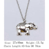 Birthday Gifts Necklace 45Cm Or 70Cm Long Chain Elephant Neck Decoration Choker Neck
