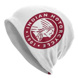 Indians Motorcycle Warm Knitted Cap Fashion Bonnet Hat Autumn Winter Outdoor Beanies Hats for Unisex Adult