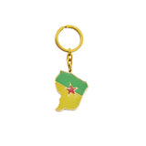 Anniyo France Map Martinique Guadeloupe French Guiana Reunion Island Key-Chain Jewelry Keyring For Women Men #K16A55