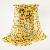 Indian Style New Chiffon Scarves Women Breathable Thin Simulation Silk Scarf Ladies Shawl And Wraps Women Printing Hijab Stole