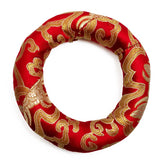 Silk Brocade Cushion Pillow For Yoga Tibetan Singing Bowl Mat Meditation Ring Cushion Buddhism Products Sound Bowl Pads Home