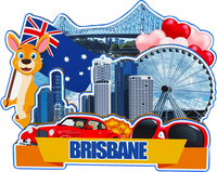 Decorative Magnets for Gold Coast Cairns Perth Brisbane Melbourne Sydney Melbourne Australia City Landmark Unique Souvenirs