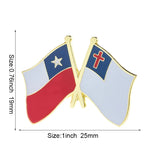 Chile flag lapel pin badge pin Brooch Icons