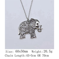 Birthday Gifts Necklace 45Cm Or 70Cm Long Chain Elephant Neck Decoration Choker Neck