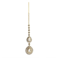Boho Grecian Gem Pendant Rhinestone Forehead Jewelry Chain Indian Bridal Hair Clip Accessories Head Chain For Women Wedding Gift