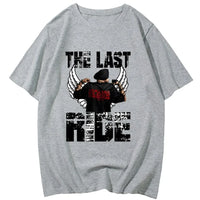 Sidhu Moose Wala The Last Ride Letter Print T-shirt Men/Women Casual Summer Tshirt Oversized Soft Short Sleeve Tops Cotton