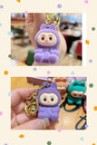 Cross-Border Hot Sale Cartoon Keychain Plush Key Holder Cute Doll Bag Pendant Toy Machine Hanging Decoration Flocking Sheep