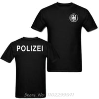 Unit Polizei Men Germany GSG 9 Counter Terrorism Special t-shirt Men Clothing Graphic T Shirt Harajuku Oversized Cotton Tees