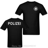 Unit Polizei Men Germany GSG 9 Counter Terrorism Special t-shirt Men Clothing Graphic T Shirt Harajuku Oversized Cotton Tees