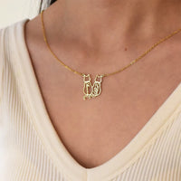 Custom Name Necklace for Women Personalized Stainless Steel Men Pet Cat Pendant Link Chain Family Jewelry Birthday Party Gift