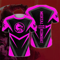 Mortal Kombat 11 T-Shirts Fighting Game Element 3D Print Cosplay Streetwear Fashion Summer Women Men O-Neck Sport TShirt Tops