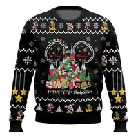 Mickey Mouse Anime Ugly New Year Christmas Gift Merry Christmas New Year's Eve New Men's and Women's Hoodies Sportswear
