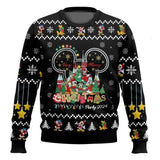 Mickey Mouse Anime Ugly New Year Christmas Gift Merry Christmas New Year's Eve New Men's and Women's Hoodies Sportswear