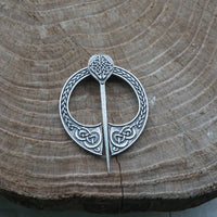 Medieval Clasp Pin Brooch Vintage Viking Celtic Scarf Shawl Penannular Brooch Cloak Pins Jewelry