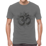 Om Aum Symbol Goa T Shirts Men Fashion T Shirts Namaste Buddhism Hinduism Tshirts Cotton Oversized Tee Tops Clothes