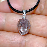 Natural Crystal Herkimer Diamond Pendant Hang Stone Gemstones Mineral Energy Reiki Home Decorations Gift Ore Crystals