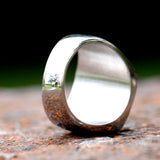 2023 New Arrival Square Shape 316L Stainless Steel Men's Ring Punk Rock Hip Hop Biker Jewelry Gift free shipping