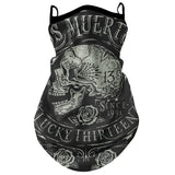 Retro Moto Cycling Sunscreen Mask Motorcycle Headscarf Summer Anti-UV Outdoor Neck Head Cover Riding Face Shield Sport Headwrap