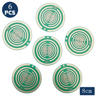 Tesla Polarizing Disk Double Sided Antenna Ornaments Polarization Energy Disk Georges Lakhovsky's Multi Wave Oscillator MWO