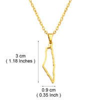 Anniyo Israel Pendant Necklace Jewelry Stainless Steel #323501
