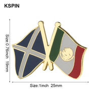 Scotland Flag Laple Pin Badge Brooch