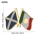 Scotland Flag Laple Pin Badge Brooch