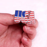 USA Enamel Pin Brooch Awareness Jewelry Backpack Decorate