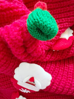 Handmade Decorative Christmas Sweaters Women Fashion Cute O Neck Long Sleeve Knitted Pullover Sweater Female Autumn Winter New