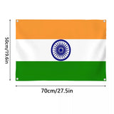 Love India Jai Hind Map Flag Room Bedroom Home&Outdoor Wall Hanging Concert Printed Background Decoration Art Banner