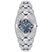 2025 New Women Watch Light Luxury Brand Diamond Inlaid Bracelet Watches Waterproof Ladies Fashion Quartz Clock Wristwatch Gift