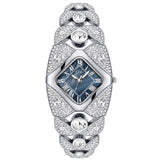 2025 New Women Watch Light Luxury Brand Diamond Inlaid Bracelet Watches Waterproof Ladies Fashion Quartz Clock Wristwatch Gift