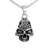 Vintage Design Viking Warrior Bell Pendant Motorcycle Wind Nordic Odin Guardian Bell Necklace Gift Jewelry Accessories Wholesale
