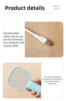 Household usb purple light mosquito killer lamp electric mosquito swatter trap and kill mosquitoes outdoor picnic portable car
