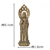 Buddha Guanyin Statue Bodhisattva Buddha Statue Desktop Decoration Handicraft Buddhist Decor