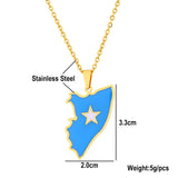 2024 New fashion stainless steel dripping Somali necklace for men and women geometric ethnic style collarbone chain anniversary