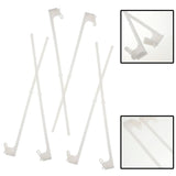 aerxemrbrae 30x45cm  American car flag 12x18inch USA window flag bearer standard-bearer waving flags with plastic flagpole