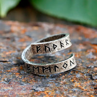2024 New 316L Stainless Steel Viking Rotating chain rune Ring For Men Fashion retro Amulet fashion Jewelry Gift free shipping