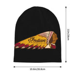 Indians Motorcycle Warm Knitted Cap Fashion Bonnet Hat Autumn Winter Outdoor Beanies Hats for Unisex Adult