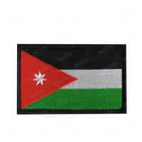 Saudi Arabia Qatar Palestine Egypt Turkey Oman UAE Yemen Iraq Syria Kuwait Lebanon Afghanistan Flags Embroidered Patches Badges