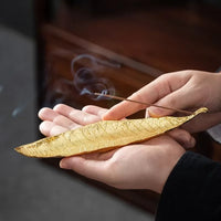 Creative Incense Holder Boat Fishing Men Insence Burner Sandalwood Incense Sticks Burners Aromatherapy Ornament Tea Room Decor