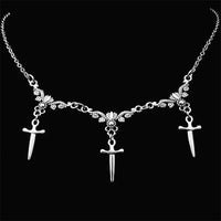 Vampire Bite Chokers Blood Drips Cross Necklace Romantic Gothic Victorian Gorgeous Jewelry Fashion Women Halloween Party Gift