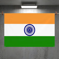 Love India Jai Hind Map Flag Room Bedroom Home&Outdoor Wall Hanging Concert Printed Background Decoration Art Banner