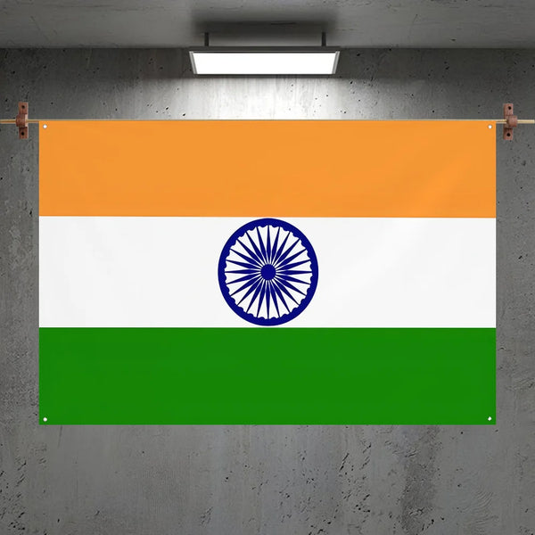 Love India Jai Hind Map Flag Room Bedroom Home&Outdoor Wall Hanging Concert Printed Background Decoration Art Banner